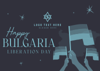 Happy Bulgaria Liberation Day Postcard