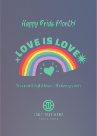 Love Is Love Flyer