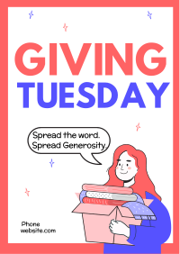 Generosity Flyer example 3