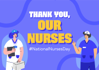 National Nurses Day Postcard