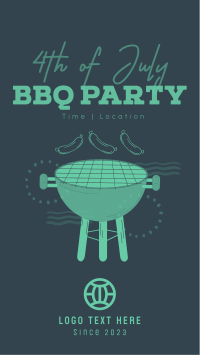 Come at Our 4th of July BBQ Party  Instagram Reel Image Preview