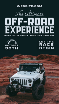 Off-road Adventure Event Instagram Reel Design