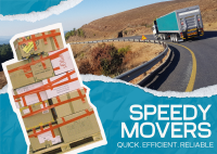 Speedy Movers Postcard