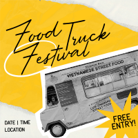 Food Truck Festival Linkedin Post