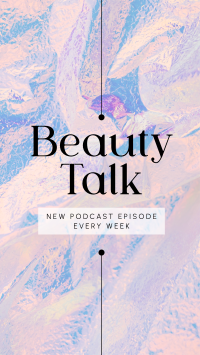 Beauty Talk Facebook Story