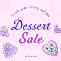 Sugar Cookies Dessert Sale Instagram Post Design