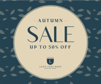 Autumn Flash Sale Facebook Post