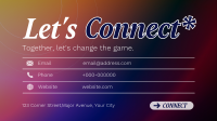 Modern Connect With Us Facebook Event Cover