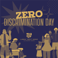 Zero Discrimination Advocacy Instagram Post