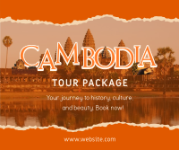 Cambodia Travel Facebook Post