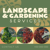 Lawn Care & Gardening Instagram Post