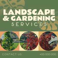 Lawn Care & Gardening Instagram Post Image Preview