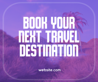 Travel With Us Facebook Post