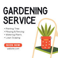 Gardening Service Offer Instagram Post Image Preview