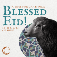 Sheep Eid Al Adha Instagram Post Design