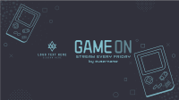 Neon Game Stream YouTube Banner