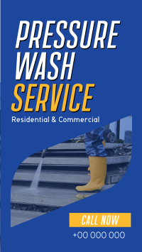 Pressure Wash Business Instagram Reel Image Preview