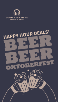 Oktoberfest Promo Facebook Story