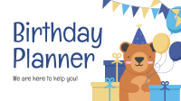 Birthday Planner Facebook Event Cover