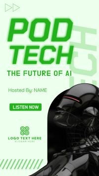 Future of Technology Podcast Instagram Story Design