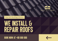 TopTier Roofing Solutions Postcard Design