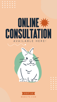 Online Consult for Pets Instagram Story