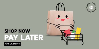 Cute Shopping Bag Twitter Post Image Preview