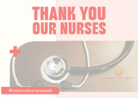 Nurse Postcard example 1