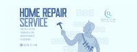 Home Repair Man Service Offer Facebook Cover Image Preview