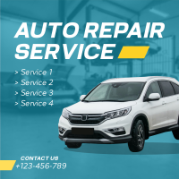 Auto Repair Service Instagram Post