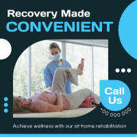 Convenient Recovery Linkedin Post Design