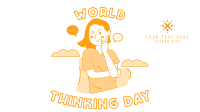 Woman Thinking Day Facebook Event Cover