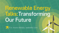 Renewable Energy Talks Animation