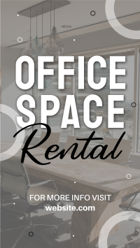 Office Space Rental Facebook Story