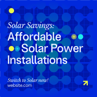 Solar Power Installations Instagram Post