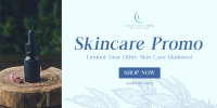 Skincare Promo CBD  Twitter Post Design