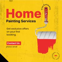 Home Paint Service Linkedin Post