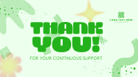 Quirky Thank You Facebook Event Cover