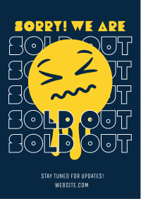 Sorry Sold Out Flyer