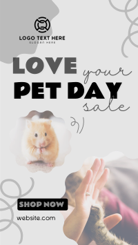 Love Your Pet Day Sale YouTube Short Image Preview