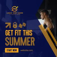 Get Fit This Summer Instagram Post