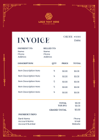 Clean Invoice example 3