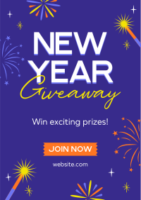 New Year Special Giveaway Flyer