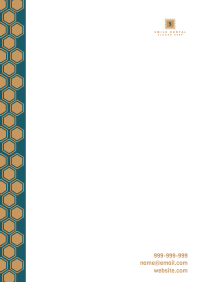 Pattern Letterhead example 3