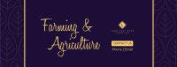 Agriculture Facebook Cover example 4