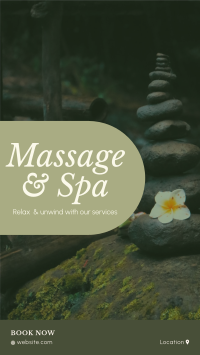 Zen Massage Services Facebook Story