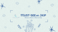 Quirky Movie Reviews YouTube Banner Design