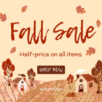 Autumn Leaves Sale Linkedin Post
