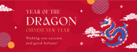 Year Of The Dragon Facebook Cover Design