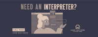 Modern Interpreter Facebook Cover Image Preview